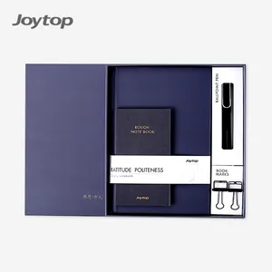 Joytop 6831 Custom Office Business A5 Hardcover Schedule Planner Notebook Gift Journal Set With Pen