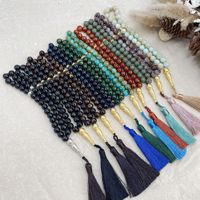 Nouvelle Mode 33Pcs Arabe Gland Bracelet Chapelet Crack Perles De Verre Taille 10MM Bonne Qualité Collier Bijoux Chapelet