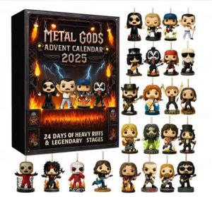 MetalGodsアドベントカレンダーブラインドボックス24日間ヘビーリフ伝説的なステージクリスマスツリーの飾りプラスチック製1/12スケール - Product Image 4