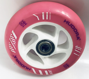 ล้อสเก็ตแบบอินไลน์ขนาด 4 นิ้ว ล้อ PU สำหรับสกู๊ตเตอร์ของเล่นเด็ก - Product Image 4