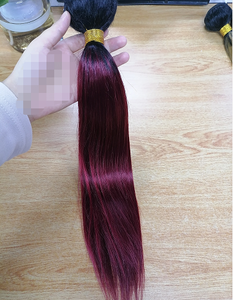 ส่วนต่อผมมนุษย์วาดเส้นใยสังเคราะห์,ส่วนต่อขยายแบบไม่พันกันผมไม่พันกัน - Product Image 6