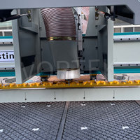 Routeur CNC 3 axes Vortek Y6-1328 avec commande Syntec, moteur servo, broche 9KW, ATC 12 outils, haute vitesse, haute précision, panneau personnalisé