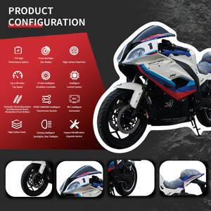 SWIFT TRADE M03 72V 3000W Moto électrique tout-terrain Lithium Haute vitesse 80 km/h Course - Product Image 2