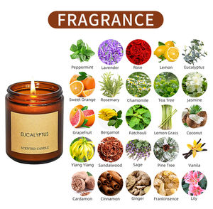 Bougies Parfumées en Gros <span class=keywords><strong>avec</strong></span> Options de Marque Privée, Logo Personnalisé et Cire de Soja de Luxe pour Cadeaux au Détail et Usage Domestique - Product Image 4