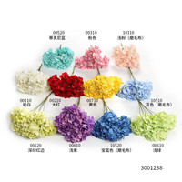 Bouquet de 7 têtes d'hortensias en soie synthétique de 67 cm, Hortensia Éternel Champagne, Centre de table floral pour Hôtels, Boutiques, Mariages et Décoration Intérieure