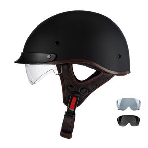 Casques de moto et de scooter légers rétro en ABS toutes saisons pour hommes et femmes, neufs, directement de l'usine - Product Image 4