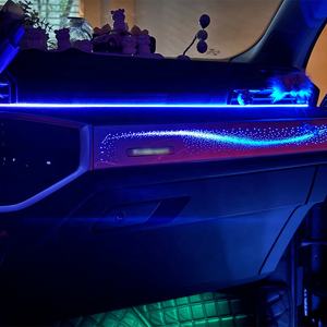 Nouvelle lumière ambiante Symphony améliorée pour accessoires de voiture décoration intérieure lumière ambiante <span class=keywords><strong>dynamique</strong></span> pour Audi <span class=keywords><strong>Q3</strong></span> 2019-2024 - Product Image 4