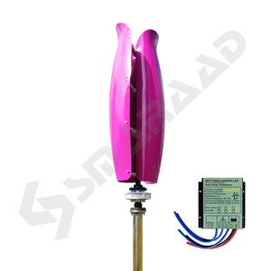 SMARAAD Aerogenerador Vertical de 2000W con Forma de Tulipán, Kit de Generador de Energía para el Hogar, 24V/48V - Product Image 3