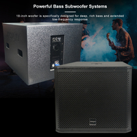 Meilleur amplificateur de sonorisation actif 2400W, système PA compact, son de scène extérieur, basses puissantes, enceintes DJ actives professionnelles de 18 pouces