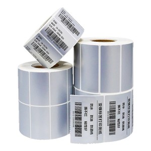 Huashun Asia Silver <b>Self</b> <b>Adhesive</b> <b>Labels</b> Custom Size Matte Glossy Film Strong Adhesion For Steel Plastic Packaging - Product Image 1