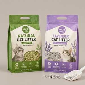 OEM/ODM Packing Factory Wholesale Biodegradable 8 Side Seal Bag for <b>Cat</b> <b>Litter</b> Bags - Product Image 1