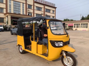 Tricycle électrique de passager à 3 roues de TukTuk de passager de fer de haute qualité <span class=keywords><strong>pour</strong></span> le véhicule d'autobus touristique ouvert - Product Image 5