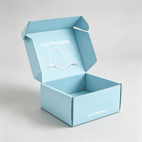 Boîte cadeau personnalisée pour casquette de baseball, boîtes en carton recyclables pour l'expédition et l'emballage de chapeaux sur mesure