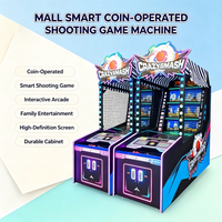 Slimme Disc Snatch Game Machine, muntbediende bal-werp-spel met ticketinwisseling, LED-verlichting, voor binnen, kermis, winkelcentrum