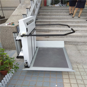 Eğimli tekerlekli sandalye ağırlık kaldırma ekipmanları merdiven kaldırma tezgahları - Product Image 5