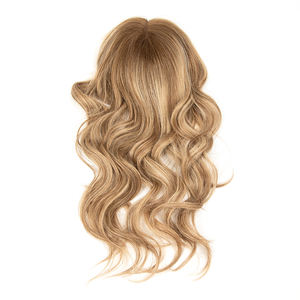 Extensiones de Cabello Humano Ruso 100% Virgen, 6x7, 150% de Densidad, Cabello Rubio Rizado con Base de Monofilamento y Encaje, Ondulado, para Mujeres Blancas - Product Image 3