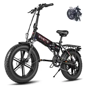 Engwe Fabriek Direct Goedkope Elektrische Fiets 48V13AH 750W Mountain Elektrische Fiets Fat Tire 20*4.0Inch Ebike