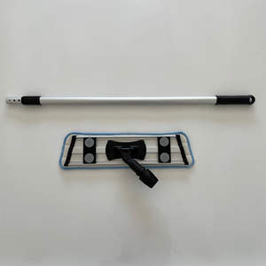 Qingle 2024 con telaio piatto in alluminio 360 mocio 40cm <span class=keywords><strong>60cm</strong></span> facile pulizia in alluminio industriale in cotone telaio <span class=keywords><strong>Mop</strong></span> con Clip - Product Image 4