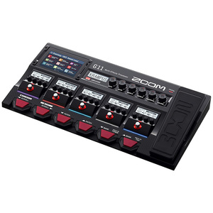ZOOM G11 Electric Guitar Multi-Effects Processor, Amp Simulator, Sound <strong>Card</strong>, Drum Machine, IR Tone, Color Touch Screen - Product Image 4