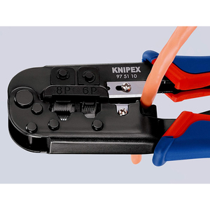 Công cụ uốn <span class=keywords><strong>Knipex</strong></span> cho 6-8 Pin RJ11/12 và RJ45 kết nối Phương Tây - Product Image 5
