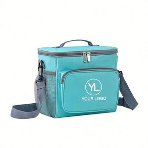 Bolsa Térmica Personalizada para Almuerzo, Bolsa Reutilizable con Asa para el Hombro, para Kits de Bienvenida para Empleados - Product Image 1