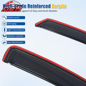 Déflecteurs de vitres pour Nissan Frontier 05-20 Double Cab 4PCS - In-Channel - Product Image 4