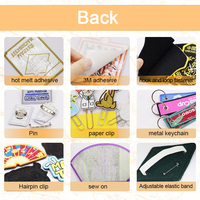 Étiquettes en silicone PVC 3D personnalisées de haute qualité avec votre logo, en relief, pour vêtements, patchs en PVC souple découpés à la forme