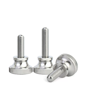Round Knurled SteelScrews Stainless Steel Knurled Head Thumb <b>Screws</b> Precision Machined Custom Fasteners for Industrial Equipment - Product Image 3