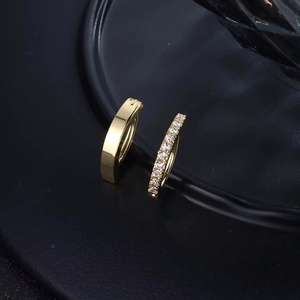 Phụ Nữ Của 14G Titan G23 Bụng Vòng Nút Với CZ Opal Đơn Giản Ngược Rốn Cơ Thể Đồ Trang Sức Quà Tặng Cho Những dịp - Product Image 4