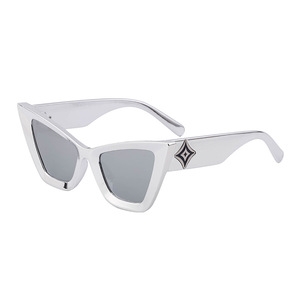Lunettes de soleil Partagas Fashion Cat Eye Designer avec logo personnalisé, monture surdimensionnée, protection UV, <span class=keywords><strong>pour</strong></span> femmes et hommes unisexes - Product Image 6