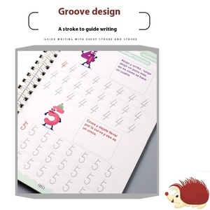 Pluma <span class=keywords><strong>de</strong></span> Control reutilizable mágica versión en español Groove caligrafía cuaderno Groove niños libro <span class=keywords><strong>de</strong></span> escritura a mano para el desarrollo <span class=keywords><strong>de</strong></span> la práctica - Product Image 5