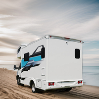 2024 vente chaude 4x4 camion camping-car remorque aluminium et fibre de verre RV caravane Chine usine de fabrication en gros