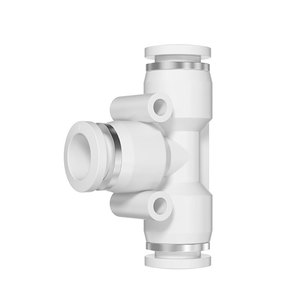 Dde Dade Pneumatics Pneumatic <b>Quick</b> <b>Connector</b> T Type 4 6 8 10mm Plastic Air Hose Fitting For Industrial Use - Product Image 2