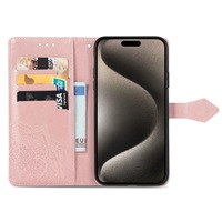 Vente en gros en Chine étui de téléphone antichoc Offre Spéciale d'usine pour Tecno Camon 20 Pro 5G étui de téléphone en cuir gaufré fleur Mandala