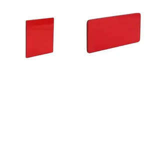 Fabrika özel IR IR Longpass filtre kırmızı pencere camı levha HB630
