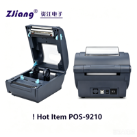 Imprimante d'étiquettes POS9210, machine d'impression d'étiquettes adhésives 4x6, imprimante thermique pour étiquettes d'expédition express US Europe, étiquettes postales adhésives