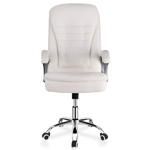 Chaise de bureau moderne à dossier haut en cuir PU 2026, chaise de bureau pivotante pour patron, mobilier de bureau - Product Image 2