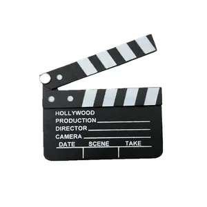 Mini Clap de photographie en <span class=keywords><strong>bois</strong></span> avec gravure pour la décoration intérieure-Fait à la main - Product Image 1