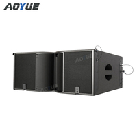 Système de sonorisation professionnel à deux voies KA-Series Active Dual 8/10/12 pouces High SPL avec module amplificateur DSP intégré