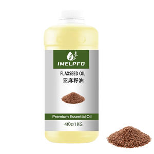 Olio di semi di lino a base di erbe fornitore di massa grezza 1kg di cosmetici di grado biologico spremuto a freddo olio per capelli per la crescita dei capelli IMELPFD - Product Image 1