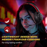 Prix spécial Grande remise Coussinets respirants Casque d'écoute sans fil léger Deep Bass Gaming pour les joueurs