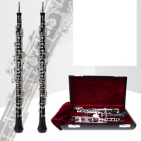 Hot-selling Woodwind Instrument C Tone Semi-automatic Silver-plated Keypad Beginner Practical Oboe
