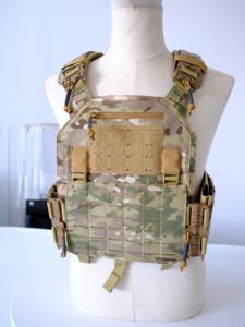 سترة تكتيكية خارجية متعددة الوظائف مع خاصية مقاومة الماء، سترة تكتيكية للتخييم في الهواء الطلق مع سحابات ومكان لحمل الصفائح - Product Image 4