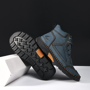 <span class=keywords><strong>Botas</strong></span> Martin <span class=keywords><strong>de</strong></span> <span class=keywords><strong>Moda</strong></span> para <span class=keywords><strong>Hombre</strong></span>, Otoño e Invierno, Zapatos Deportivos Versátiles para Exteriores, Antideslizantes y Transpirables, <span class=keywords><strong>Botas</strong></span> <span class=keywords><strong>de</strong></span> Trabajo - Product Image 2