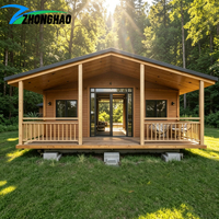 Casa Plegable de Madera de Alta Calidad, Expandible de Doble Ala, Impermeable, Villa Prefabricada Portátil para Exteriores, Hotel, Gran Oferta 2026