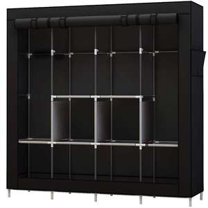 Organizador de tela de lona de plástico plegable, barato, <span class=keywords><strong>para</strong></span> almacenamiento de ropa, armario, muebles de dormitorio - Product Image 3