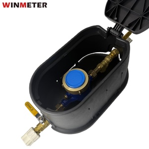 Caisson enterré en SMC/FRP de qualité municipale, avec couvercle de clé inviolable pour fosse à compteur - Product Image 5