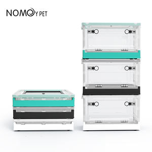 NOMOY PET détachable petits animaux cage pour animaux de compagnie boîte habitat plastique reptile réservoir <span class=keywords><strong>terrarium</strong></span> - Product Image 4