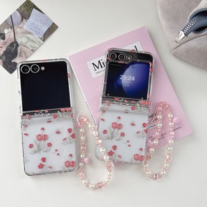 เคสโทรศัพท์กันกระแทกใสลายดอกทิวลิปสไตล์สาวหวาน สำหรับ Samsung <span class=keywords><strong>Z</strong></span> <span class=keywords><strong>Flip</strong></span> 8 7 6 5 <span class=keywords><strong>4</strong></span> 3 เหมาะสำหรับใช้งานประจำวัน <span class=keywords><strong>พับ</strong></span>เก็บ<span class=keywords><strong>ได้</strong></span> ป้องกันอย่างดี - Product Image 5