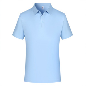 Polo de Hombre, Algodón, Talla XL, Estilo Casual, Cuello Azul Claro - Product Image 3